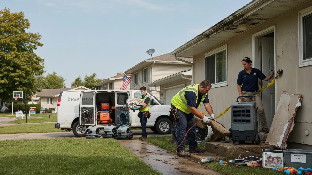 Water Damage Restoration in Petersburg, KY near me